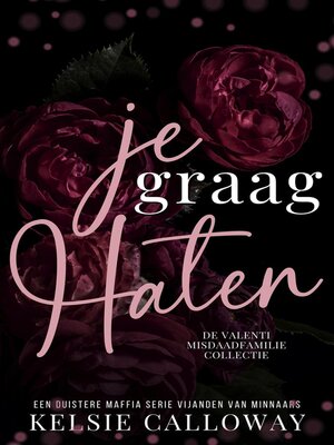 cover image of Je Graag Haten